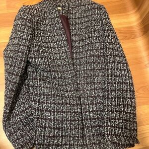 Tommy Hilfiger Black and White Tweed Jacket